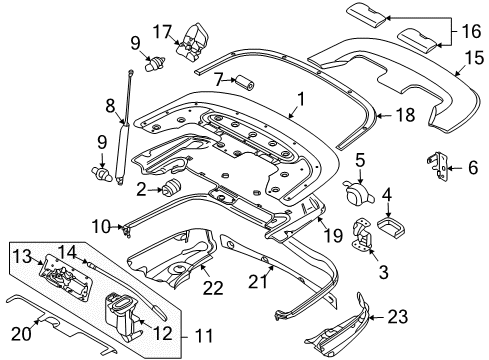 8H0-825-417 Audi Gasket