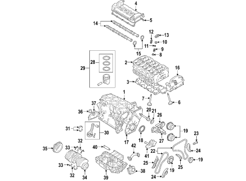 Audi 03H-103-173-D Flange Audi 03H-103-173-D Flange