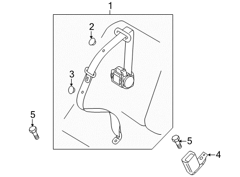 8J8-857-731-D Audi Fitting