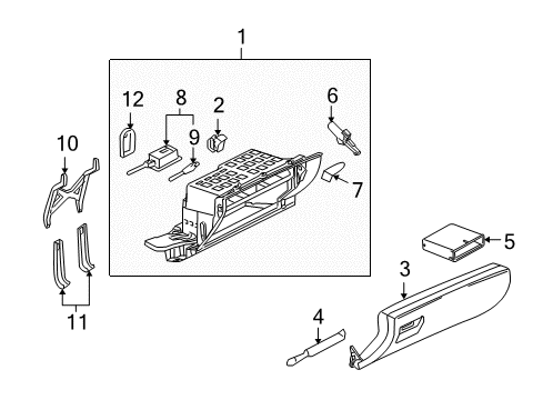 Audi 4E1-857-149-B-4D9 Catch 4E1-857-149-B-4D9 Audi Catch
