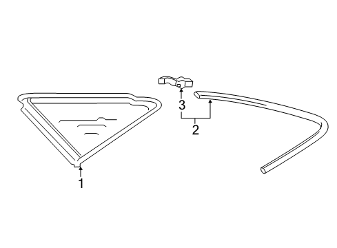Audi 8W5-845-297-M-NVB Side Window Audi 8W5-845-297-M-NVB Side Window
