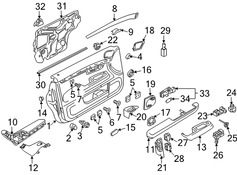 8E0-867-367-B Audi Front Seal