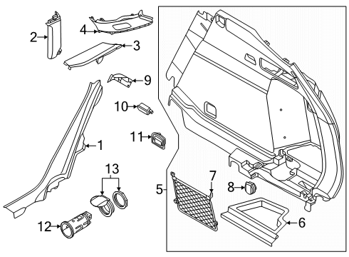 Audi N-912-994-01 Tie Down Hook Screw N-912-994-01 Audi Tie Down Hook Screw