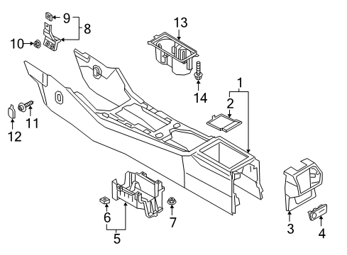 Audi 83A-863-416-A INSERT Audi 83A-863-416-A INSERT