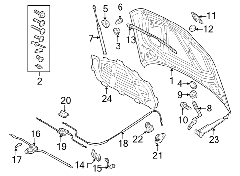 8Y1-823-535-A Audi CABLE