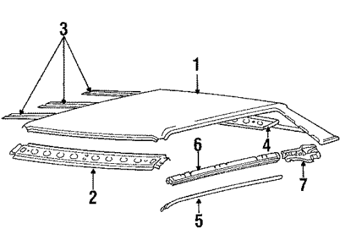 Audi 811-853-367-A Reveal Molding Joint