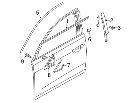4K0-837-643-E-MI7 Audi Trim