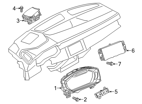 Audi 4M8-919-617-R Control Unit Audi 4M8-919-617-R Control Unit