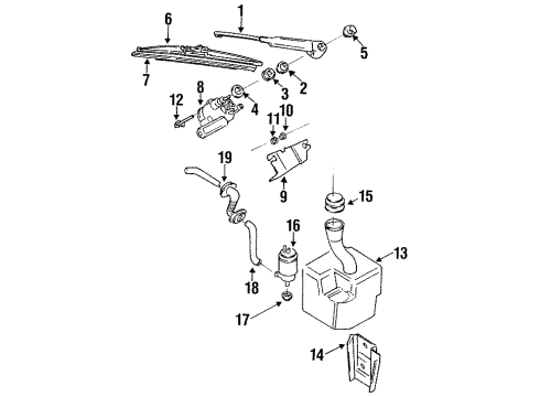 Audi 8A9-955-713 Rear Motor Audi 8A9-955-713 Rear Motor