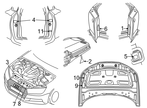 Audi 8W0-010-504-AS Emission Audi 8W0-010-504-AS Emission