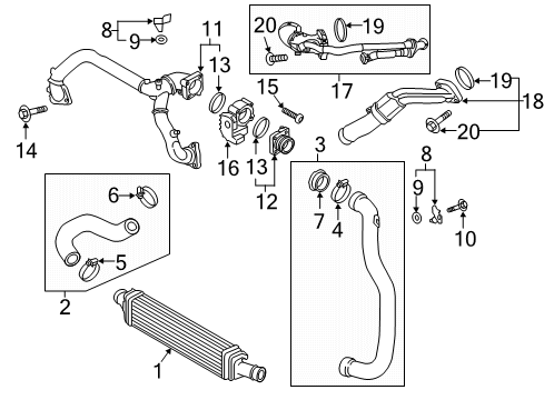 Audi 06M-145-673-EC Pipe 06M-145-673-EC Audi Pipe