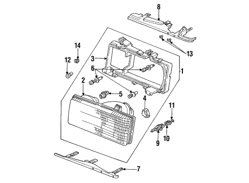 Audi 3B0-953-123 Bulb & Socket