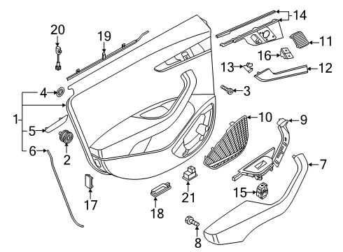 Audi 8W8-867-304-J-WFA Trim Audi 8W8-867-304-J-WFA Trim