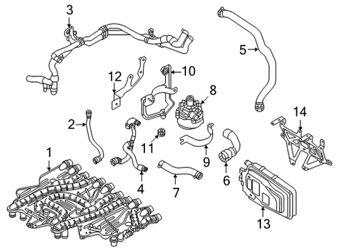 Audi 9J1-963-285-C Bracket Audi 9J1-963-285-C Bracket