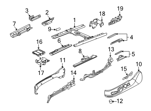 Audi 4E0-959-777-C-4D9 Adjust Switch 4E0-959-777-C-4D9 Audi Adjust Switch