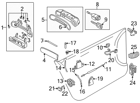 4B0-837-461-A Audi Window Regulator