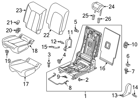 Audi 83A-885-406-N-IQE SEAT COVER Audi 83A-885-406-N-IQE SEAT COVER