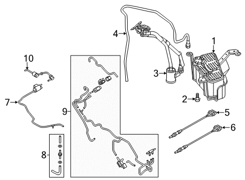 80A-201-991-AG Audi Breather