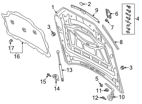Audi 4M8-823-185-E Catch Audi 4M8-823-185-E Catch