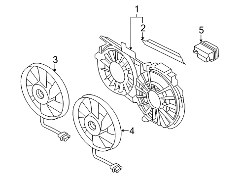 2004 Audi A4 Cooling Fan Diagram