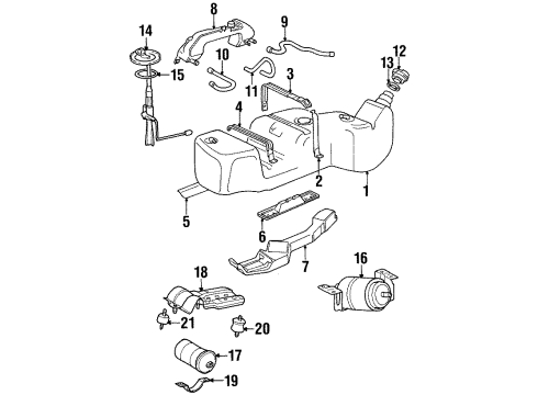 1998 Audi Cabriolet Filters Diagram