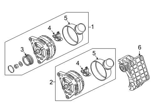 2009 Audi Q7 Alternator Diagram 2