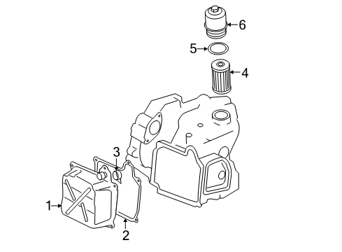 2017 Audi A3 Quattro Transaxle Parts Diagram
