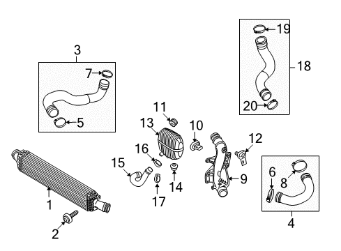 2011 Audi A5 Intercooler Diagram