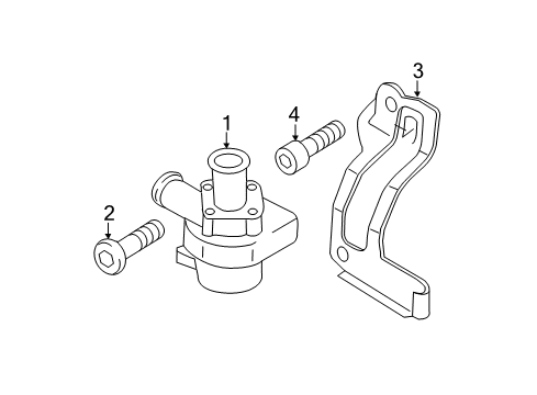 2011 Audi TT Quattro Water Pump Diagram