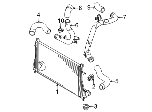 2024 Audi A3 Quattro Intercooler