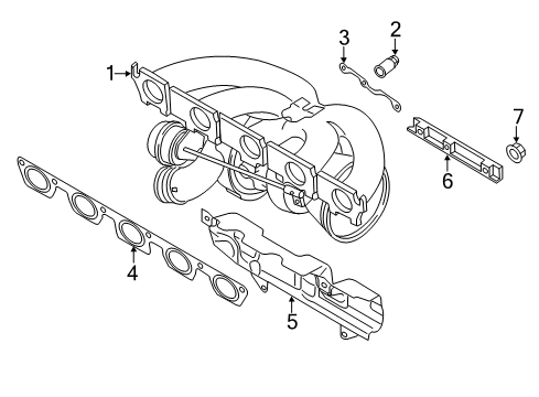 2012 Audi TT RS Quattro Exhaust Manifold Diagram