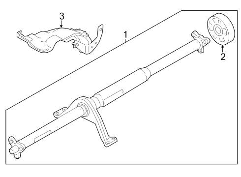 2025 Audi RS3 Drive Shaft - Rear