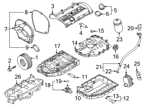 2014 Audi Q5 Filters Diagram