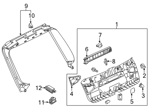 2024 Audi Q5 Interior Trim - Lift Gate