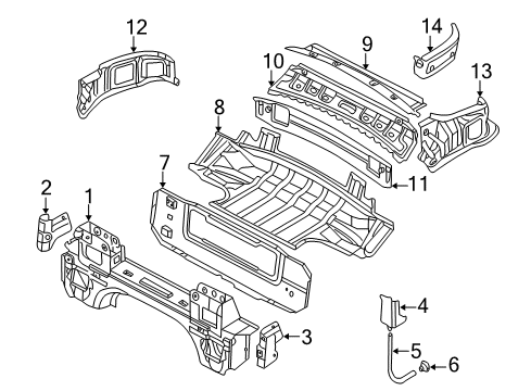 2002 Audi TT Stowage Compartment