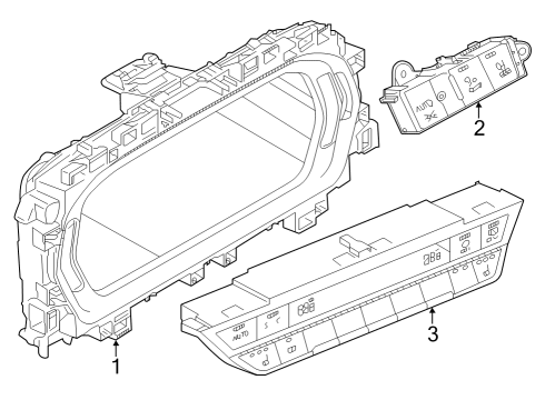 2023 Audi RS3 LIGHT BUT. Diagram for 4K1-941-501-AB