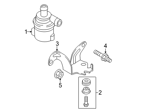 2014 Audi Q5 Water Pump Diagram