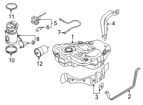 2011 Audi A3 Quattro Filters Diagram