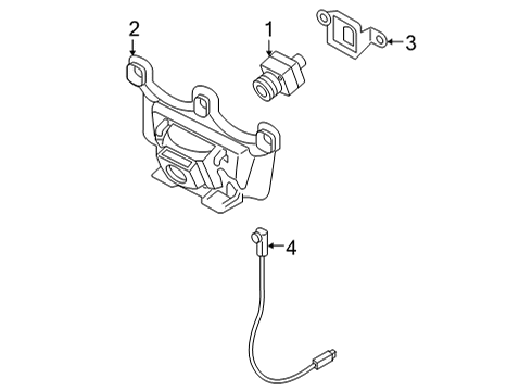 2022 Audi RS6 Avant Parking Aid Diagram