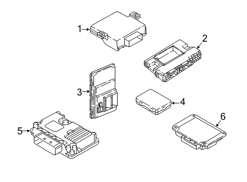 2025 Audi Q5 Electrical Components Diagram 4