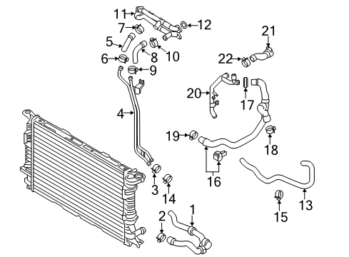2016 Audi S4 Intercooler Diagram