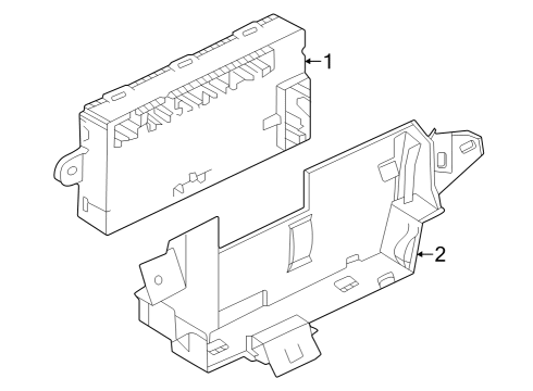 2022 Audi RS3 Electrical Components Diagram