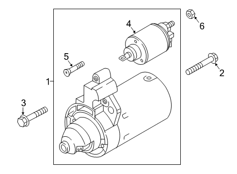 2021 Audi TT RS Quattro Starter