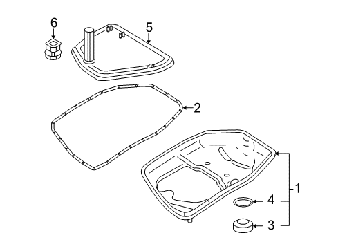 2006 Audi A6 Automatic Transmission Diagram