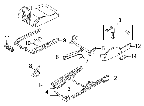 2002 Audi TT Tracks & Components