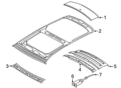 2025 Audi A6 allroad Roof & Components