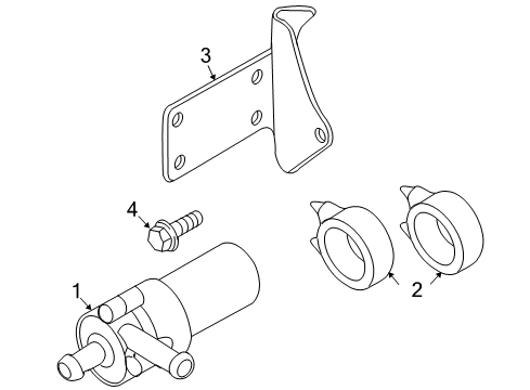 2010 Audi Q7 Water Pump Diagram