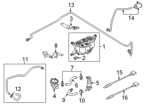 2015 Audi SQ5 Powertrain Control Diagram