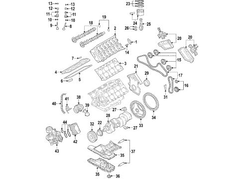 2005 Audi A8 Quattro Camshaft & Timing Diagram