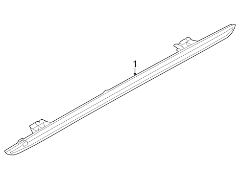 2025 Audi RS3 High Mount Lamps